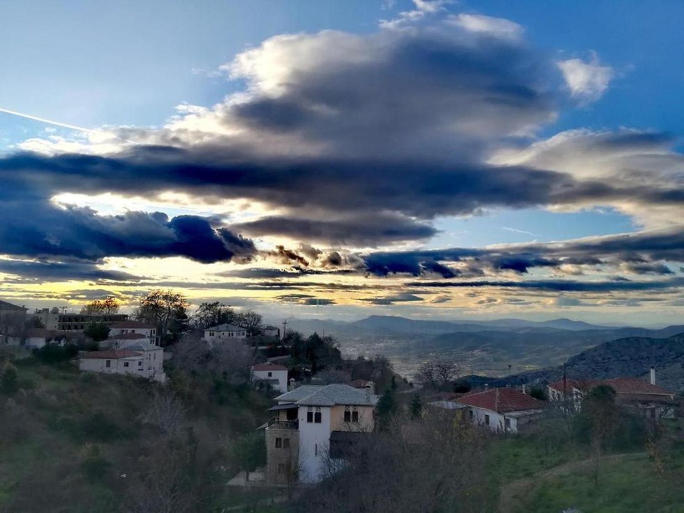 Archontiko Polyzos Hotel Portariá Kültér fotó