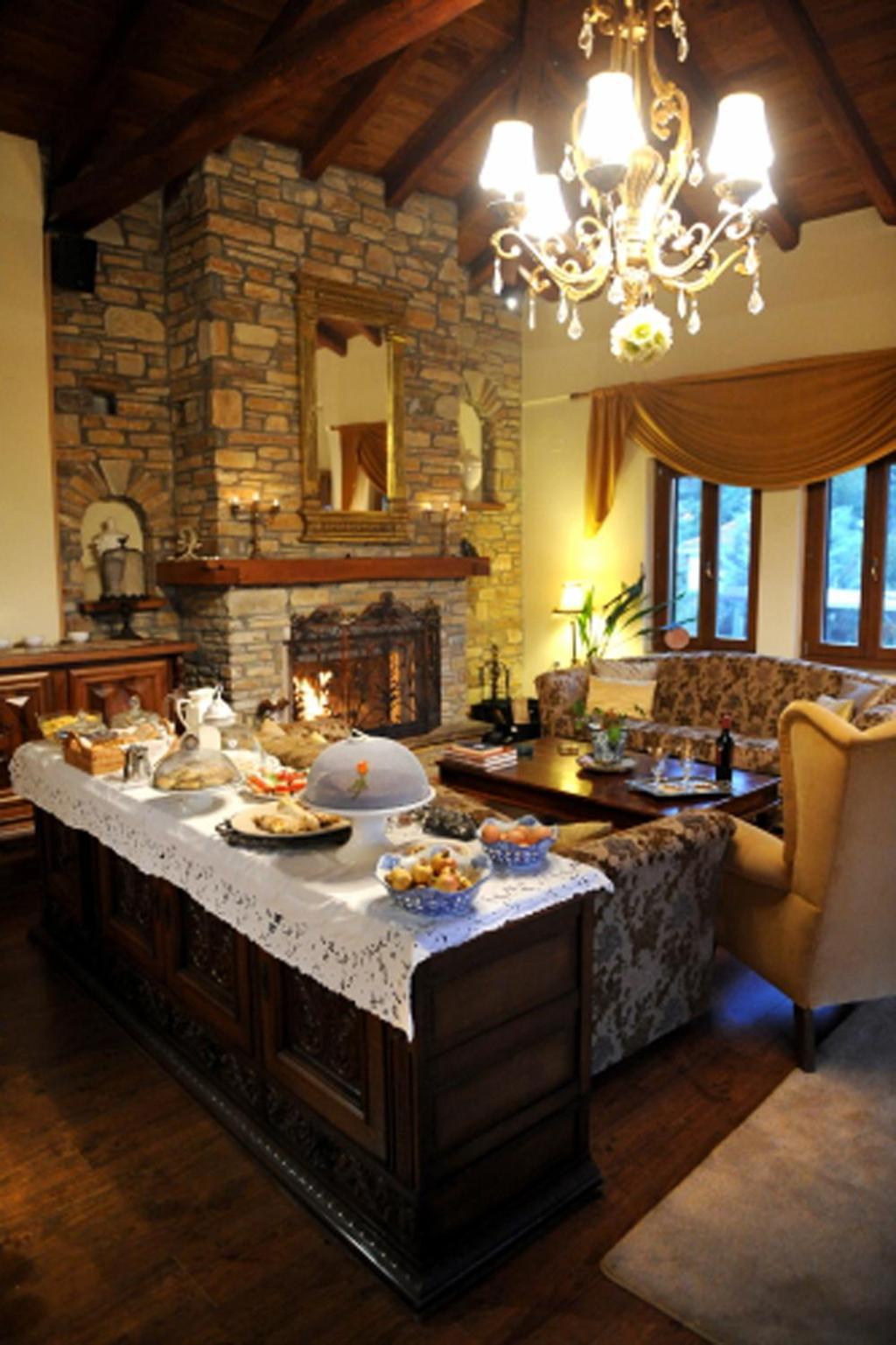 Archontiko Polyzos Hotel Portariá Kültér fotó