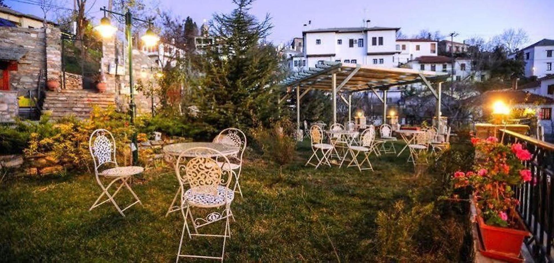 Archontiko Polyzos Hotel Portariá Kültér fotó