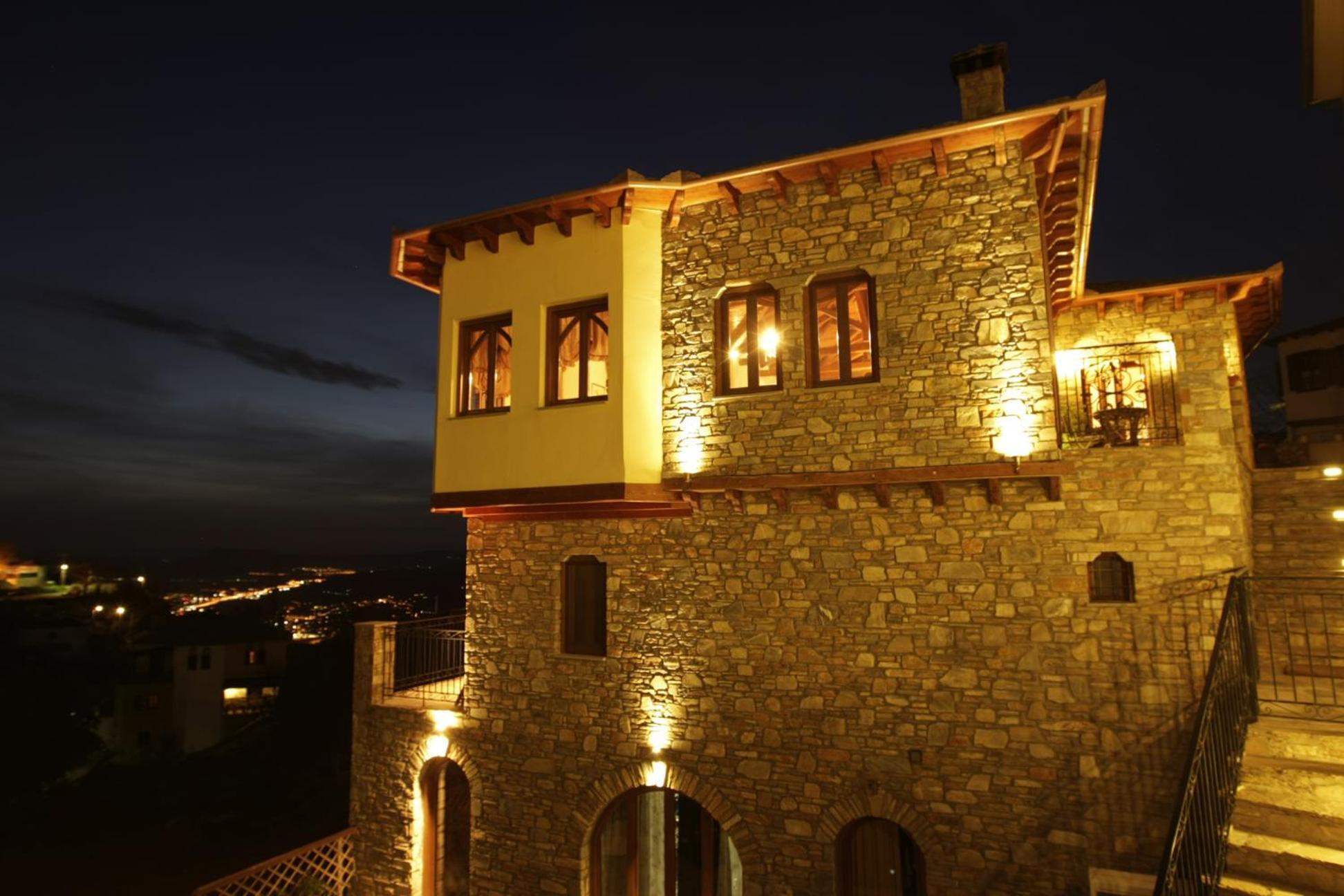 Archontiko Polyzos Hotel Portariá Kültér fotó